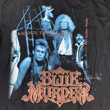 Collection Blue Murder Band Gift For Fan Black S-2345XL T-Shirt S3526 picture