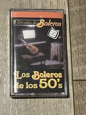 Los Boleros De Los 50’s Cassette Nuevo  picture