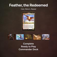 Feather the Redeemed - MagicGathering Custom Commander Boros Spells MTG Deck EDH picture