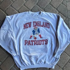 Vintage 90s NFL New England Patriots crewneck sweatshirt VK15759 picture