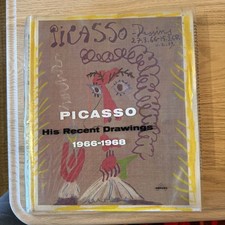 Vintage Picasso DESSINS drawings From 1966-68 Printed 1969 Great Condition picture