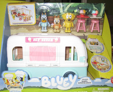 Bluey's Ice Cream Truck Transforming Playset Includes Bluey Bingo & Lucky picture