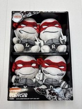 Tomy Club Teenage Mutant Ninja Turtles 40th Anniversary Plush Gift Box Set - New picture