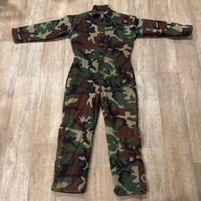 VTG 80s Cabela's Dry-Plus Fleece Camo Hunting Coveralls Jumpsuit Mens Large USA picture