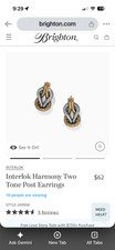 Brighton Interlok earrings picture