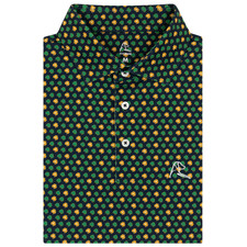 Hot, Rhoback Men’s Performance Polo Shirt The Notre Dame Golden Clover picture