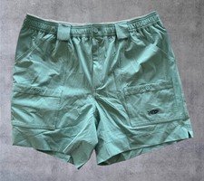 AFTCO Original Stretch Fishing Shorts Men’s 40 Teal Green Pliers Pocket M100 picture
