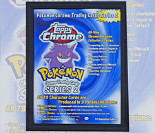 2000 Topps Chrome Pokemon - Series 2 Promotional Flyer - EXTREMELY RARE picture