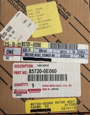 14-19 Toyota Highlander Driver Front LH Window Motor OEM 85720-0E060 New  picture