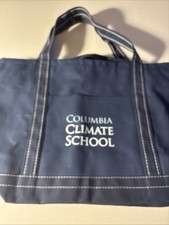 ✅NEW Columbia University Climate School  Large Heavy Duty Tote Books Bag picture