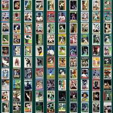 Rickey Henderson Lot (100) Cards A's Topps Oddball Insert Base HOF Baseball Set picture