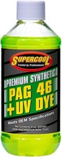 TSI Supercool PAG 46 Oil w/ UV Dye 8oz R134a A/C Compressor Lubricant P46-8D picture