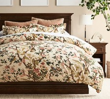 Pottery Barn Nola Songbird Floral Duvet Cover Bedding Bird Botanical (US STOCK) picture