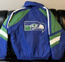 ✅ BRAND NEW Authentic 90s Starter Seattle Seahawks Vintage Jacket Men XL  picture
