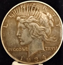 1934 D Peace Dollar picture