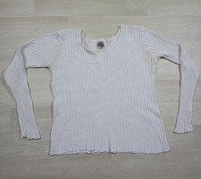 Vintage 90s Saks Fifth Avenue Real Clothes Ribbed Sweater Women's (S) Cotton picture