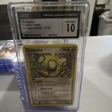Pokémon Dunsparce EX Legend Maker 31/92 Regular Uncommon CGC 10 English 2006 picture