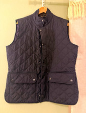 Barbour Men's Navy Quilted Vest M 46