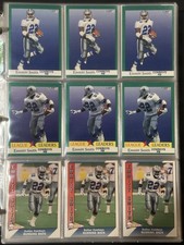 Emmitt Smith Dallas Cowboys 90s HOF HUGE 207 Card Lot picture