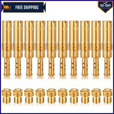 20 Pcs Brass Carb Jets Kit for Keihin PWK Oko CVK - Performance Tuning Upgrade picture