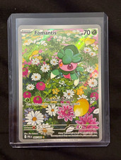 Fomantis 085/084 Pitch Black Illustration Rare Holo English NM picture