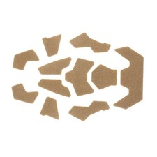 Brown Upgrade Tactical Helmet Magic Sticky Sticker Kits For All Fast Helmets e picture