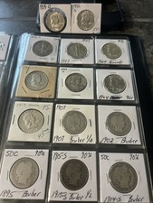 $7 FV Silver Half Dollar Lot. (Franklin,Kennedy, Walking Liberty, And Barber) picture