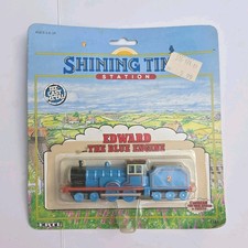 ERTL 1992 Thomas & Friends Edward Blue Engine Diecast Locomotive Toy Vintage NEW picture