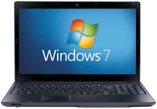 Windows 7 PRO Laptop Notebook PC Computer Dual core, 4GB Ram, 250GB HD DVD/CD picture