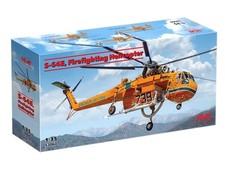 ICM 53060 – S-64E, Firefighting Helicopter -  1:35 Scale Plastic Model Kit picture