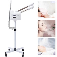 Pro 3 in 1 Facial Steamer 5X Magnifying Lamp Hot& Cold Ozone Machine Spa Salon picture