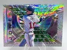 1997 Topps - Sweet Strokes Holofoil Insert Chipper Jones #SS8 picture