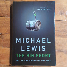 The Big Short Michael Lewis 2010 1st Edition 1st Printing Unclipped DJ picture