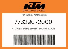 NEW OEM KTM SPARK PLUG WRENCH 450 505 SX-F XC-F 2008-2012 77329072000 picture