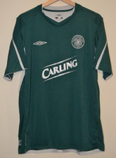 Vtg Glasgow Celtic 2004/05 Umbro Carling Away Shirt Mens Size Large picture