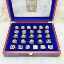 27pcs New York Yankees World Series Championship Rings Set With Box picture