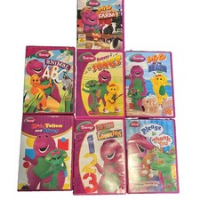 Barney & Friends LOT OF 7 DVDS Vintage Collection LOT picture