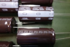 4 pcs Nichicon UVZ Series 3300 Uf 100V 25 X 50MM Radial Capacitor 105 Deg picture