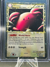 Pokemon TCG Blissey Prime 106/123 HeartGold SoulSilver Holo Ultra Rare 130HP picture