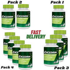 Excedrin Extra Strength Pain Reliever Caplets, 300 ct. picture