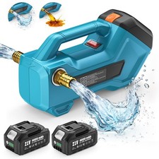 Seesii Cordless Transfer Pump fr Water/Diesel 760GPH Selfpriming 2×4.0Ah Battery picture