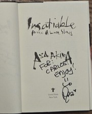 Asa Akira SIGNED Insatiable: Porn - A Love Story 1st/1st RARE Hardcover Memoir picture