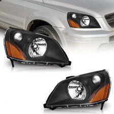 Pair Headlights Assembly For 2003 2004 2005 Honda Pilot Headlamps, w/o Bulbs picture