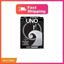 Mattel Games UNO Fandom Nightmare Before Christmas Card Game picture