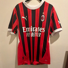 Puma AC Milan 25/26 125th anniversary home kit. Only worn once. picture