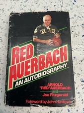 Red Auerbach Signed Personalized HC 1st Ed 1977 Autobiography Boston Celtics picture