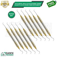 10 Pcs Dental Sickle Scaler Anterior Towner Jacquette U15-33 Double Ended German picture