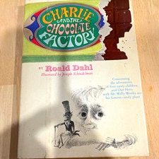 Roald Dahl Charlie and the Chocolate Factory 1964 Hardcover Illustrated DJ 1st picture