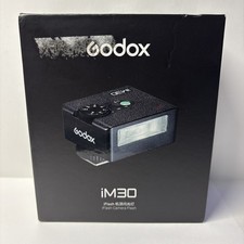 Godox iM30 - Mini Hot Shoe Flash - Black - New Open Box picture