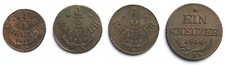 [R2950] 1/4 Kreuzer 1816 S, 1/2 Kreuzer B, S +1 A picture